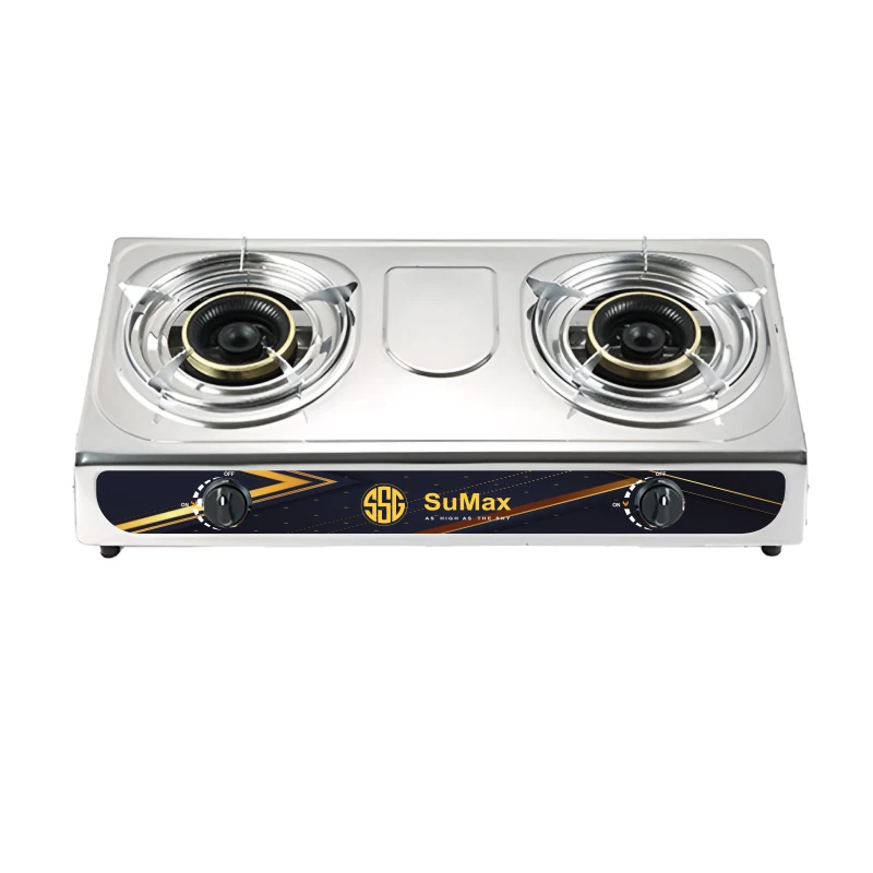 SuMax SS DOUBLE 120 BURNER With Iron Cap (SG-216-IRON)